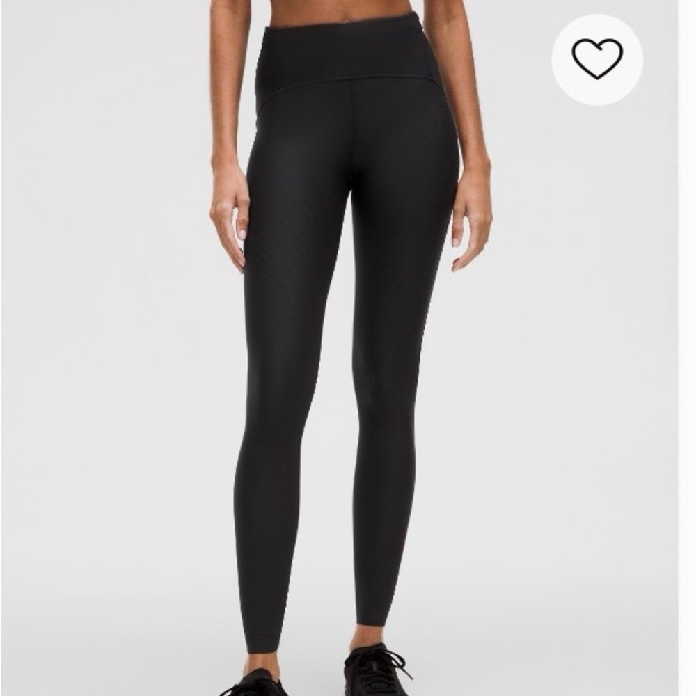 Lululemon sense knit high rise running tight 28”